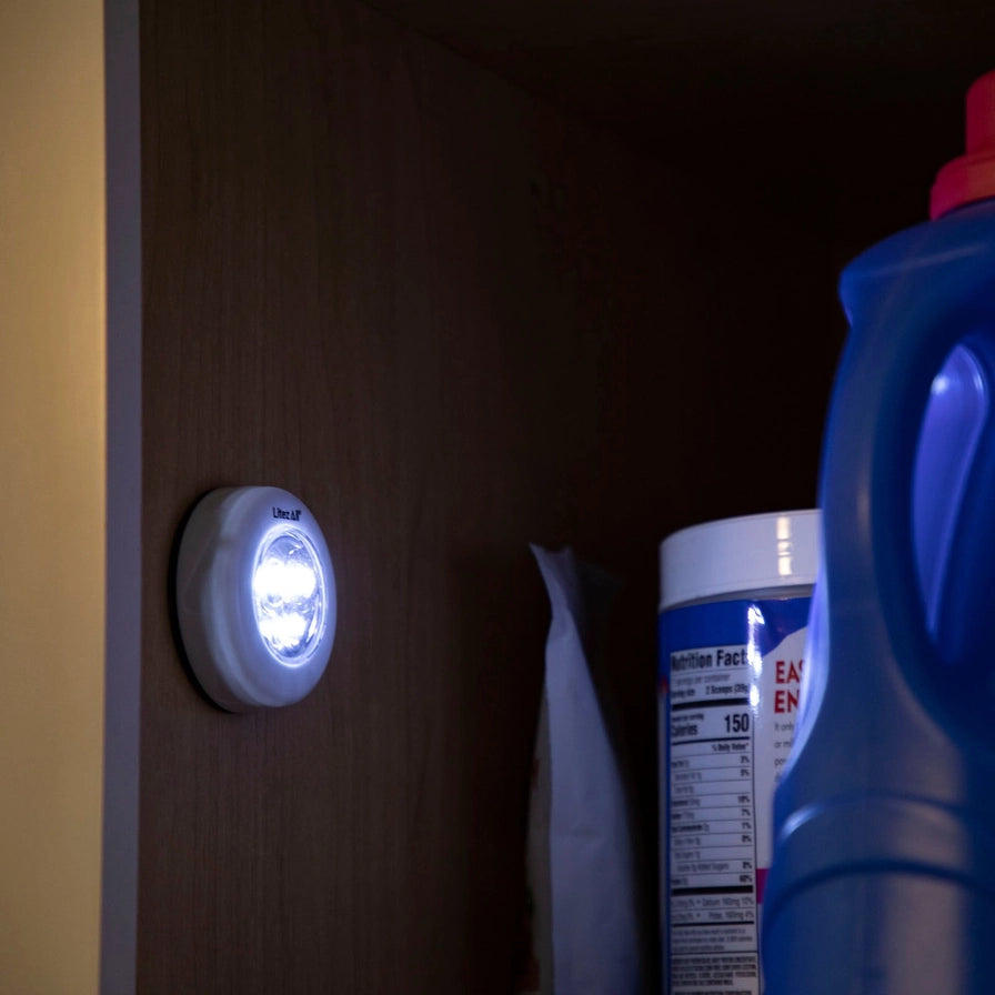 Light - LitezAll LED Puck Light 6 Pack