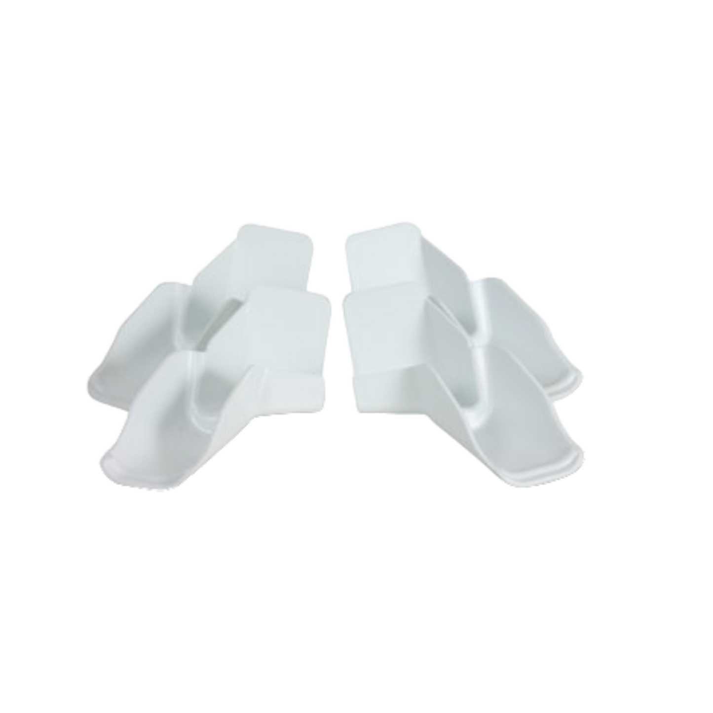 Gutter Extensions 4-Pack- White