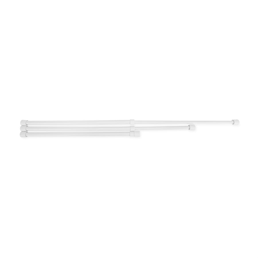 Refrigerator Bar - 3 Pack 16" to 28" White