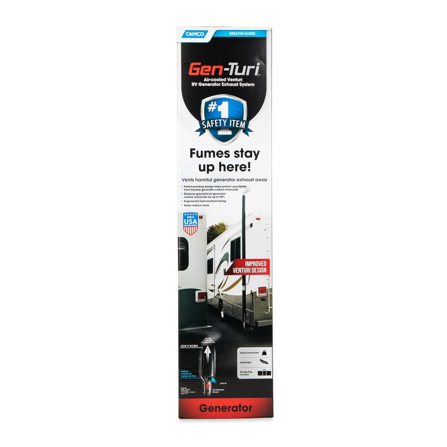 Gen-Turi Generator Exhaust Venting System