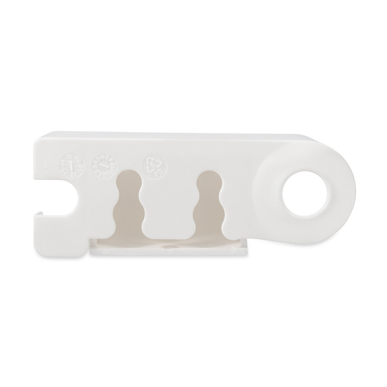 Pop-A-Toothbrush w/Paste and Floss Holder, White