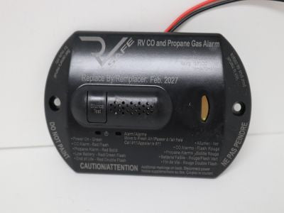 CO/LP Detector 2 wire 12V - Black