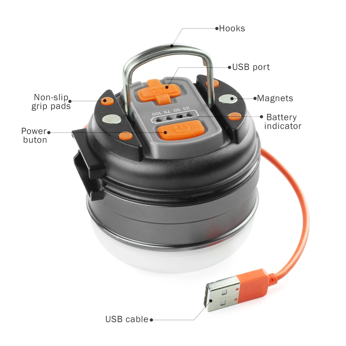 Brite-Nite™ Dome USB Lantern