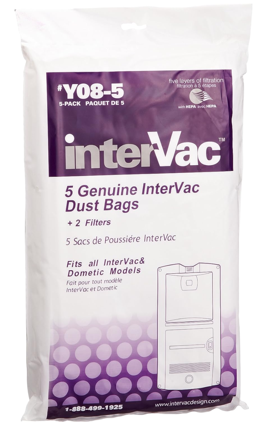 Intervac Y08-5 Replacement Vacuum Bags