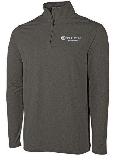 Pullover - Men's Heathered Eco-Logic Stretch Quarter Zip