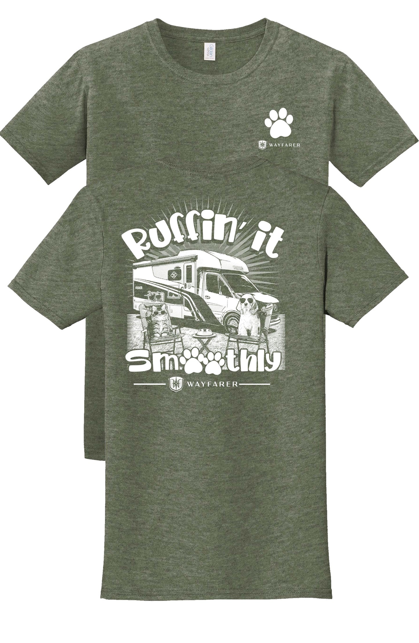 TShirt - Wayfarer  Ruffin' It Smoothly Pet