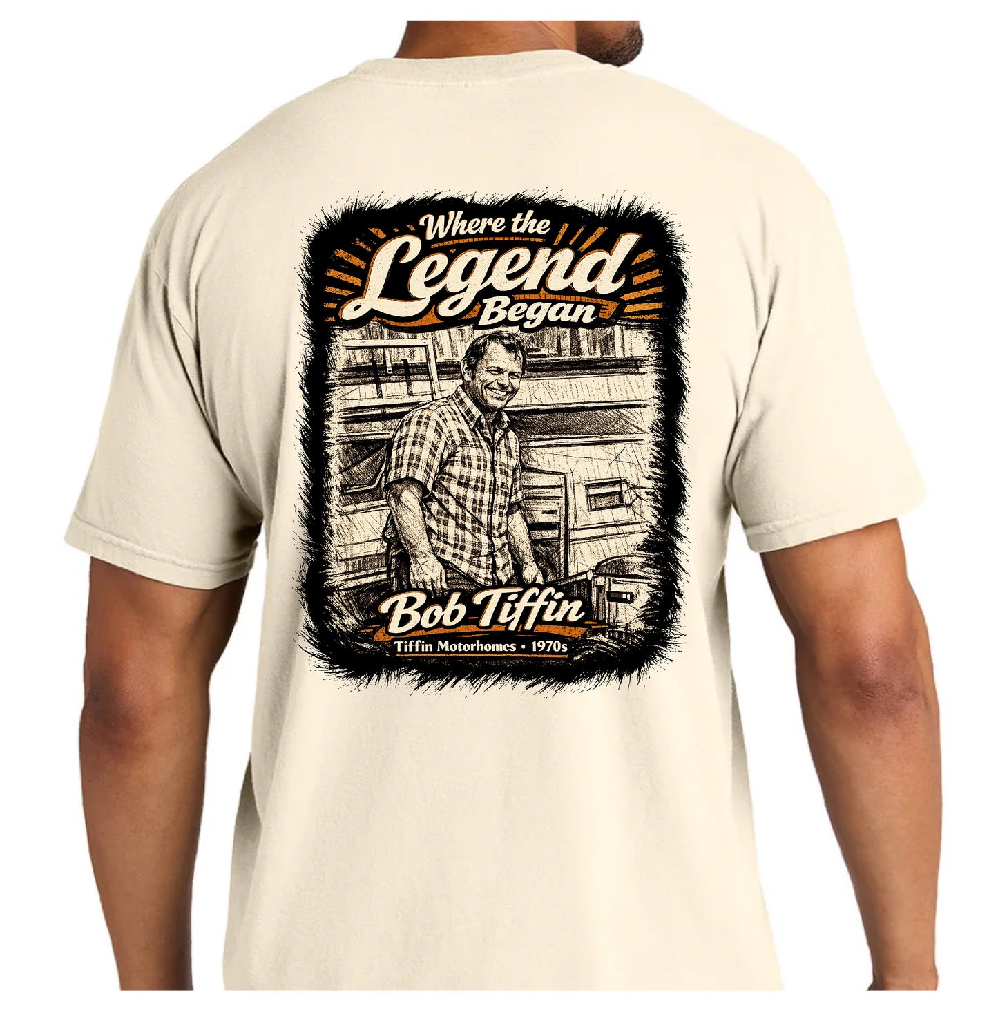 T-Shirt Bob Tiffin Where the Legend Began